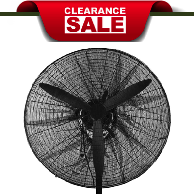 HardwareCity INDUSTRIAL FAN Safety Net BLACK 70CM - 75CM